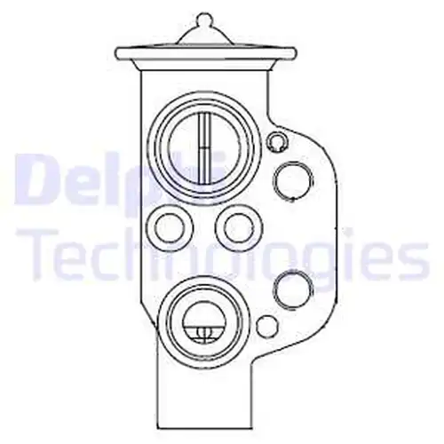 разширителен клапан, климатизация DELPHI CB1004V