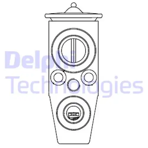 разширителен клапан, климатизация DELPHI CB1008V