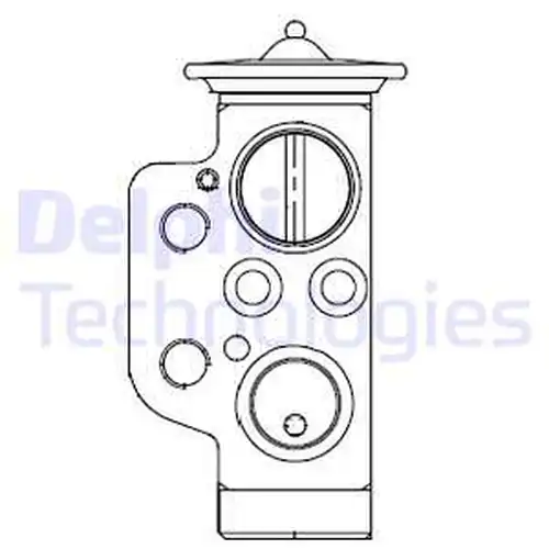 разширителен клапан, климатизация DELPHI CB1009V