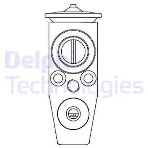 разширителен клапан, климатизация DELPHI CB1011V