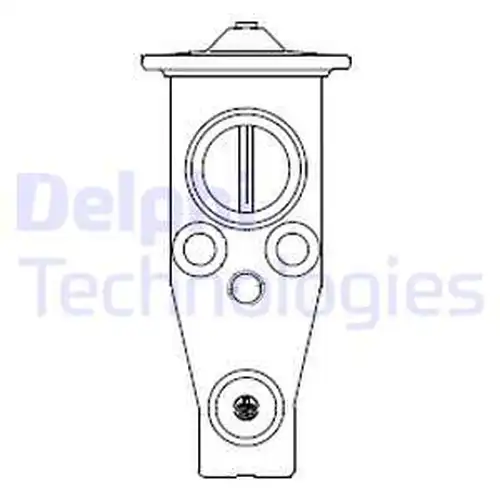 разширителен клапан, климатизация DELPHI CB1017V