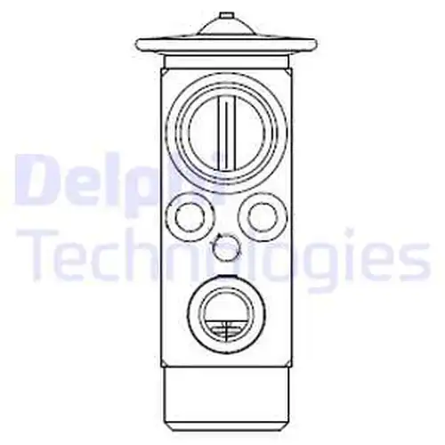 разширителен клапан, климатизация DELPHI CB1024V