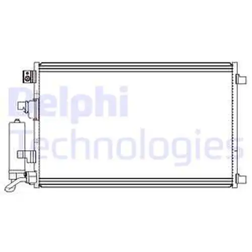 кондензатор, климатизация DELPHI CF20312