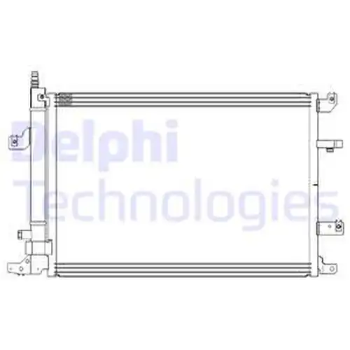 кондензатор, климатизация DELPHI CF20316