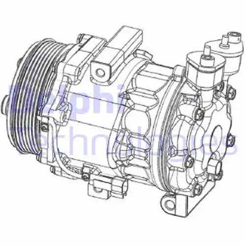 компресор за климатик DELPHI CS20351