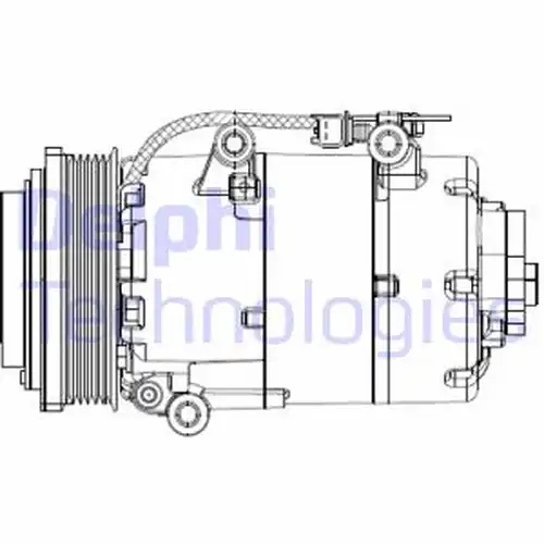 компресор за климатик DELPHI CS20358