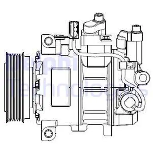 компресор за климатик DELPHI CS20474