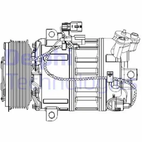 компресор за климатик DELPHI CS20477