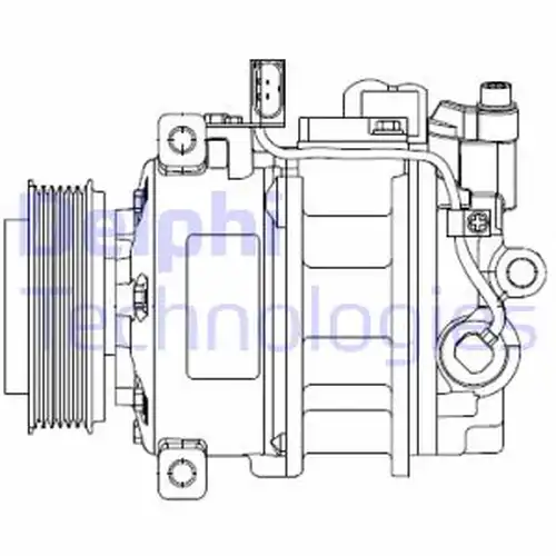 компресор за климатик DELPHI CS20522