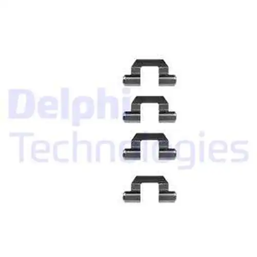 комплект принадлежности, дискови накладки DELPHI LX0190