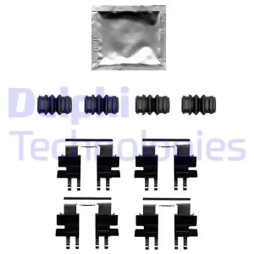 комплект принадлежности, дискови накладки DELPHI LX0695