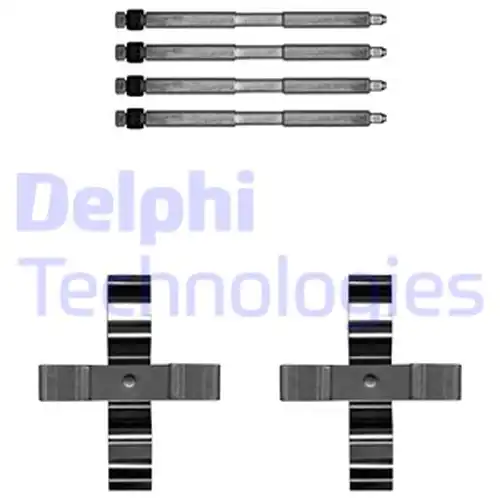 комплект принадлежности, дискови накладки DELPHI LX0703