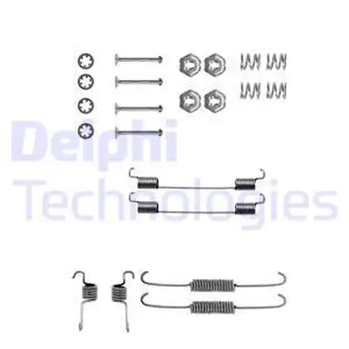 комплект принадлежности, спирани челюсти DELPHI LY1117