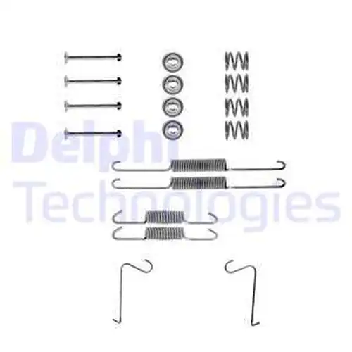комплект принадлежности, спирани челюсти DELPHI LY1158