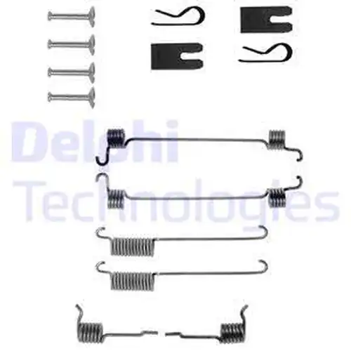 комплект принадлежности, спирани челюсти DELPHI LY1256