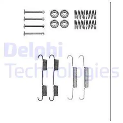 комплект принадлежности, челюсти за ръчна спирачка DELPHI LY1385