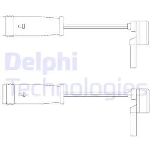 предупредителен контактен сензор, износване на накладките DELPHI LZ0153