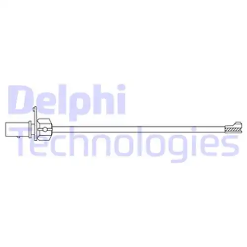 предупредителен контактен сензор, износване на накладките DELPHI LZ0304