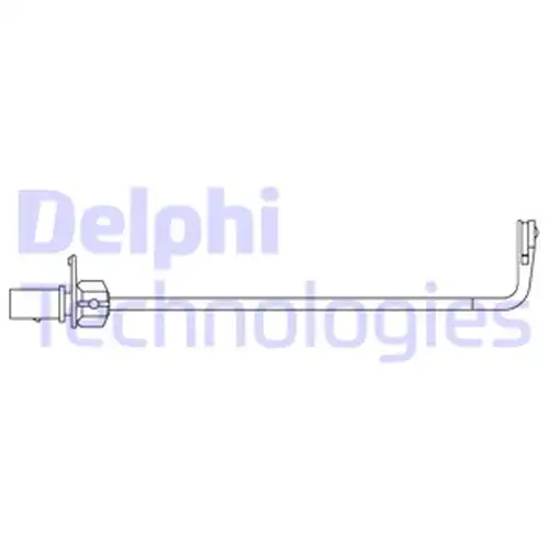 предупредителен контактен сензор, износване на накладките DELPHI LZ0327