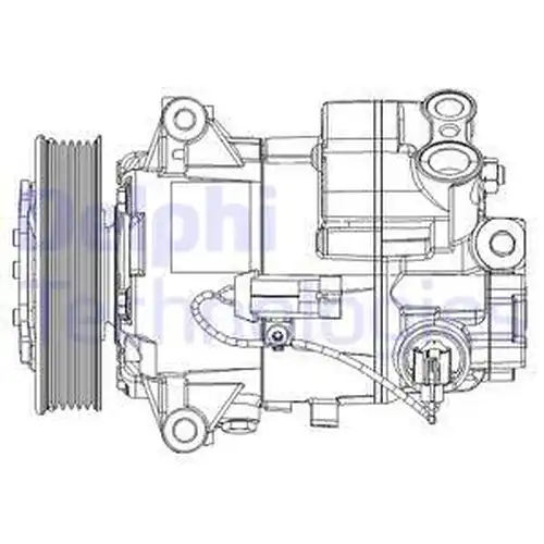 компресор за климатик DELPHI TSP0155947