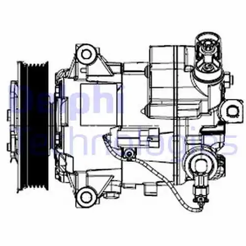 компресор за климатик DELPHI TSP0155948