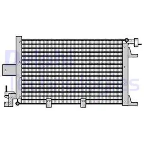 кондензатор, климатизация DELPHI TSP0225053