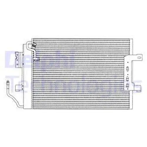 кондензатор, климатизация DELPHI TSP0225210