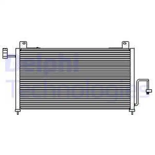 кондензатор, климатизация DELPHI TSP0225428