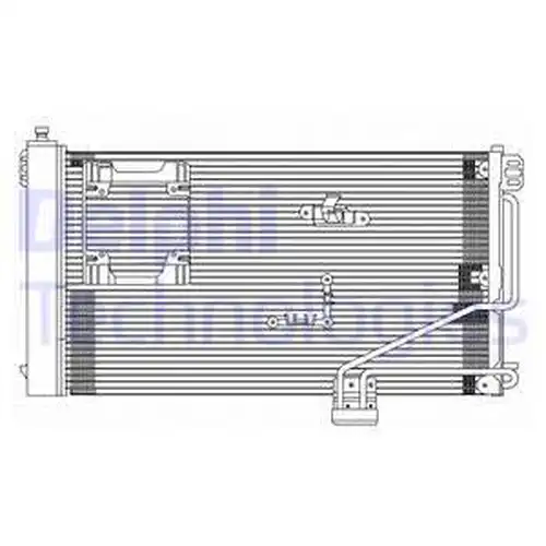 кондензатор, климатизация DELPHI TSP0225610