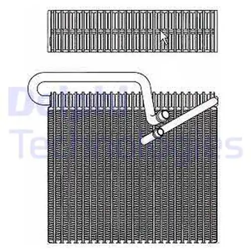 изпарител, климатична система DELPHI TSP0525148