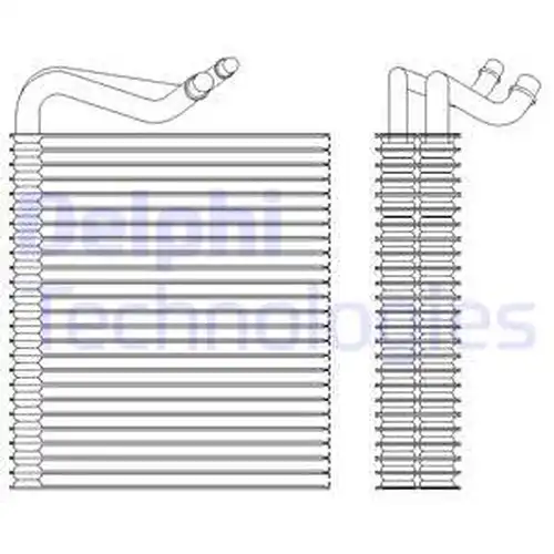 изпарител, климатична система DELPHI TSP0525202