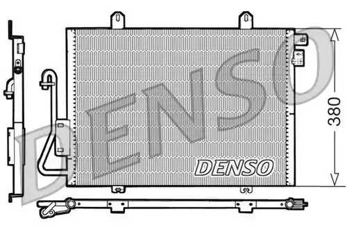 кондензатор, климатизация DENSO DCN23006