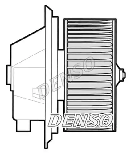 вентилатор вътрешно пространство DENSO DEA09002