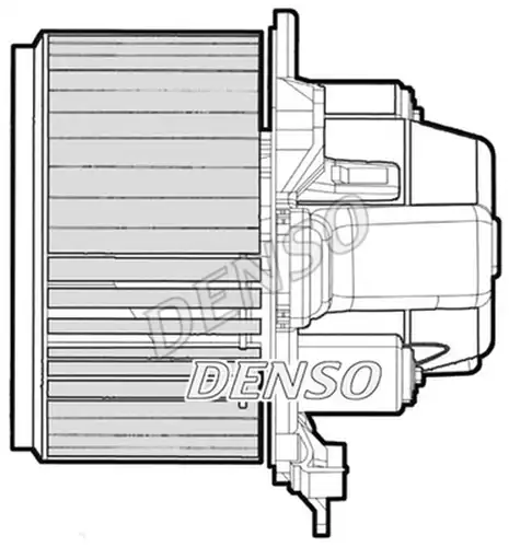 вентилатор вътрешно пространство DENSO DEA09050