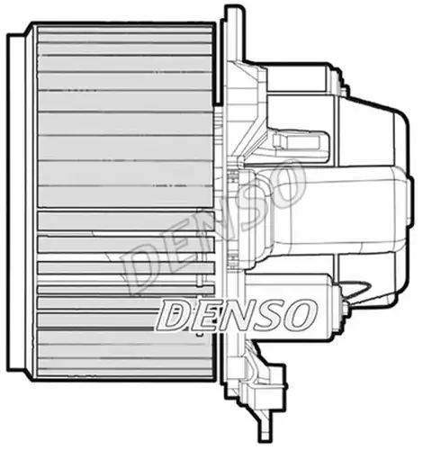 вентилатор вътрешно пространство DENSO DEA09051