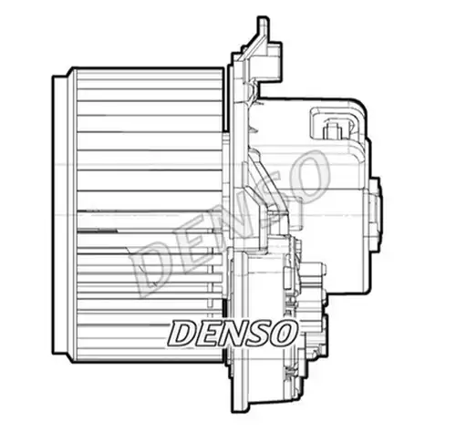 вентилатор вътрешно пространство DENSO DEA09072