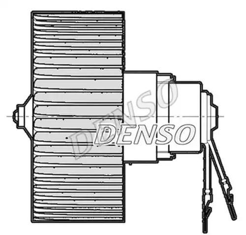 вентилатор вътрешно пространство DENSO DEA09201