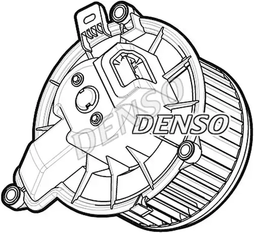 вентилатор вътрешно пространство DENSO DEA12007