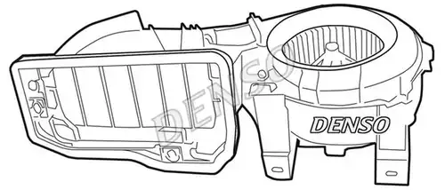 вентилатор вътрешно пространство DENSO DEA23001