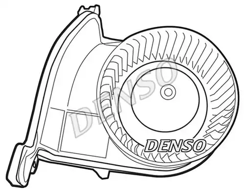 вентилатор вътрешно пространство DENSO DEA23003