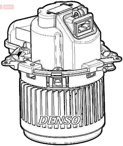 вентилатор вътрешно пространство DENSO DEA23025