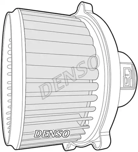 вентилатор вътрешно пространство DENSO DEA43008