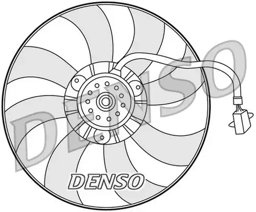 вентилатор, охлаждане на двигателя DENSO DER32007