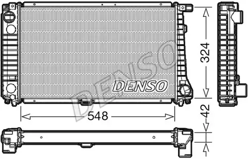 воден радиатор DENSO DRM05016