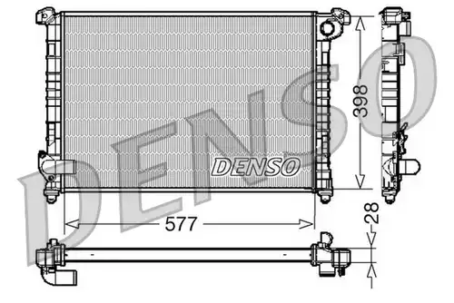 воден радиатор DENSO DRM05100