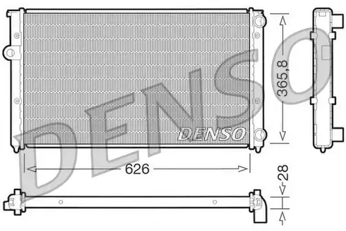 воден радиатор DENSO DRM32027