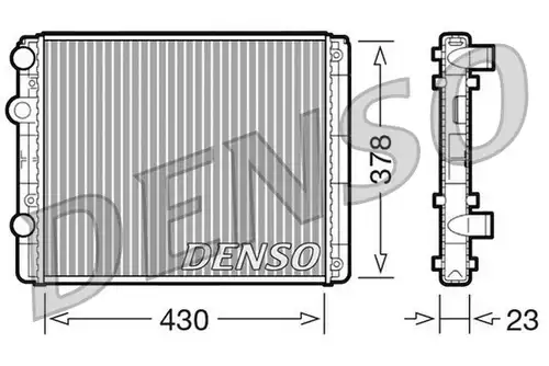 воден радиатор DENSO DRM32030