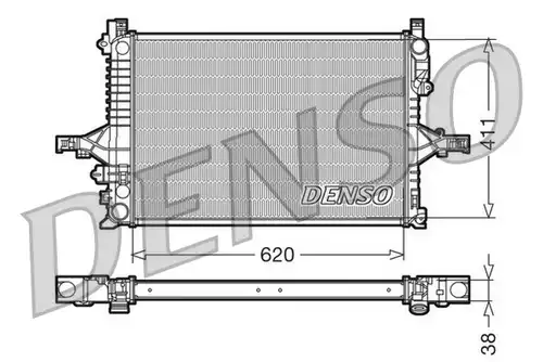 воден радиатор DENSO DRM33065