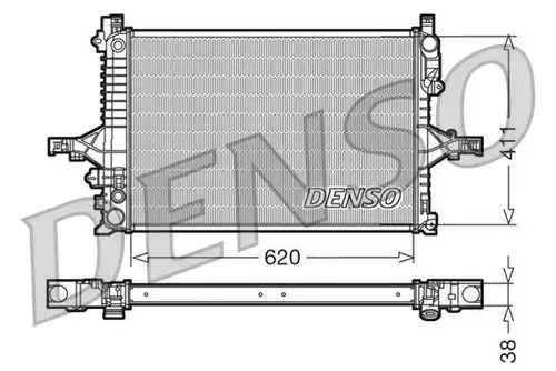 воден радиатор DENSO DRM33066