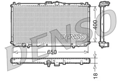 воден радиатор DENSO DRM45010